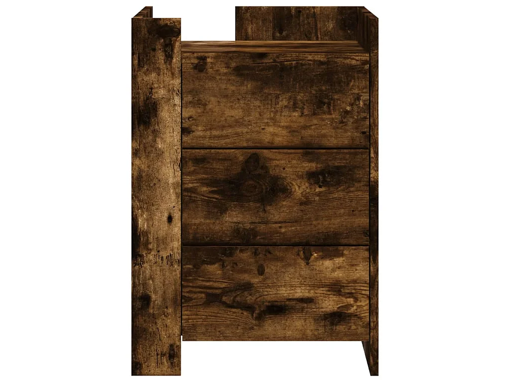 Nachttisch Räuchereiche 45x50x65 cm Holzwerkstoff