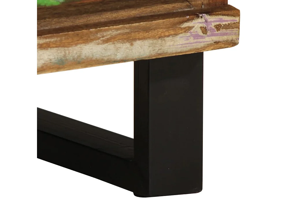 Comodino 40x34x46 cm in Legno Massello di Recupero