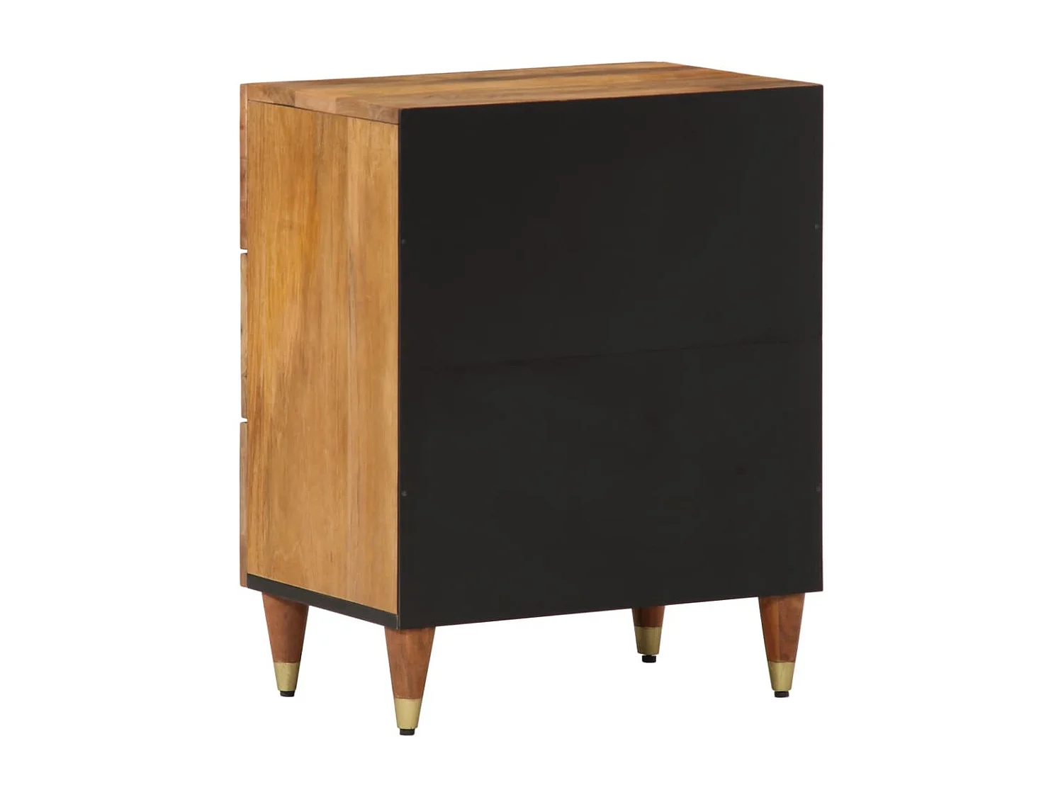 Table de chevet 50x33x62 cm Bois de manguier solide