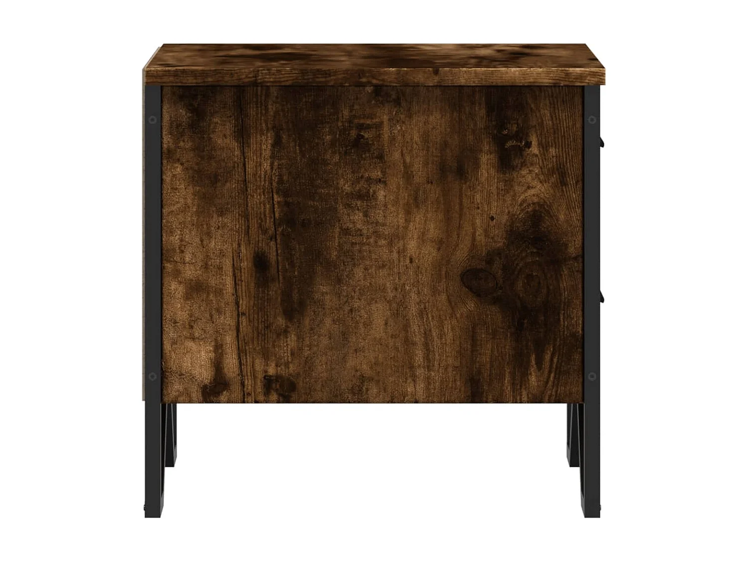 Nachtkastjes 2 st 40x41x40 cm bewerkt hout gerookt eikenkleurig