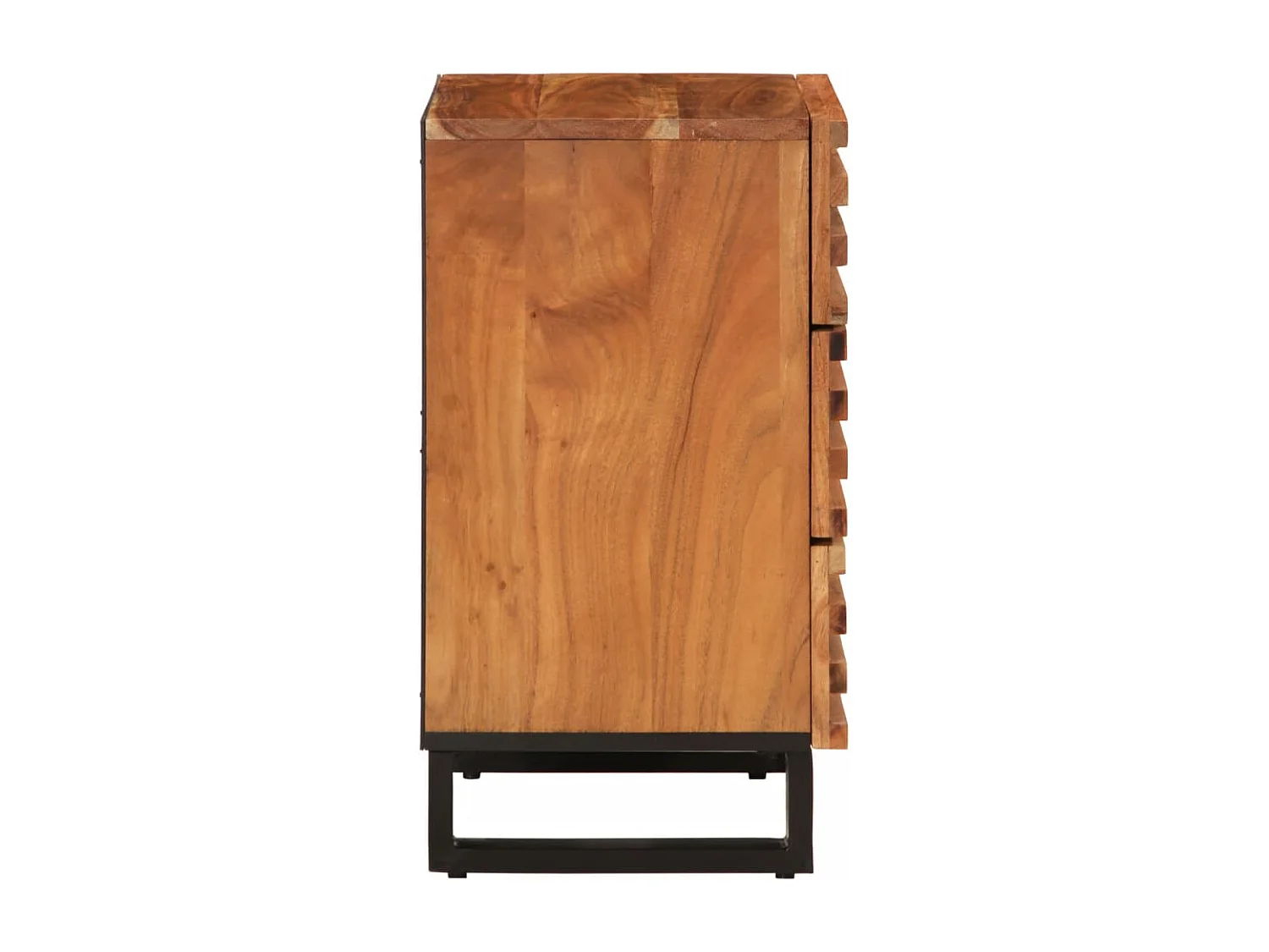 Mesa de cabeceira 50x34x62 cm madeira de acácia maciça