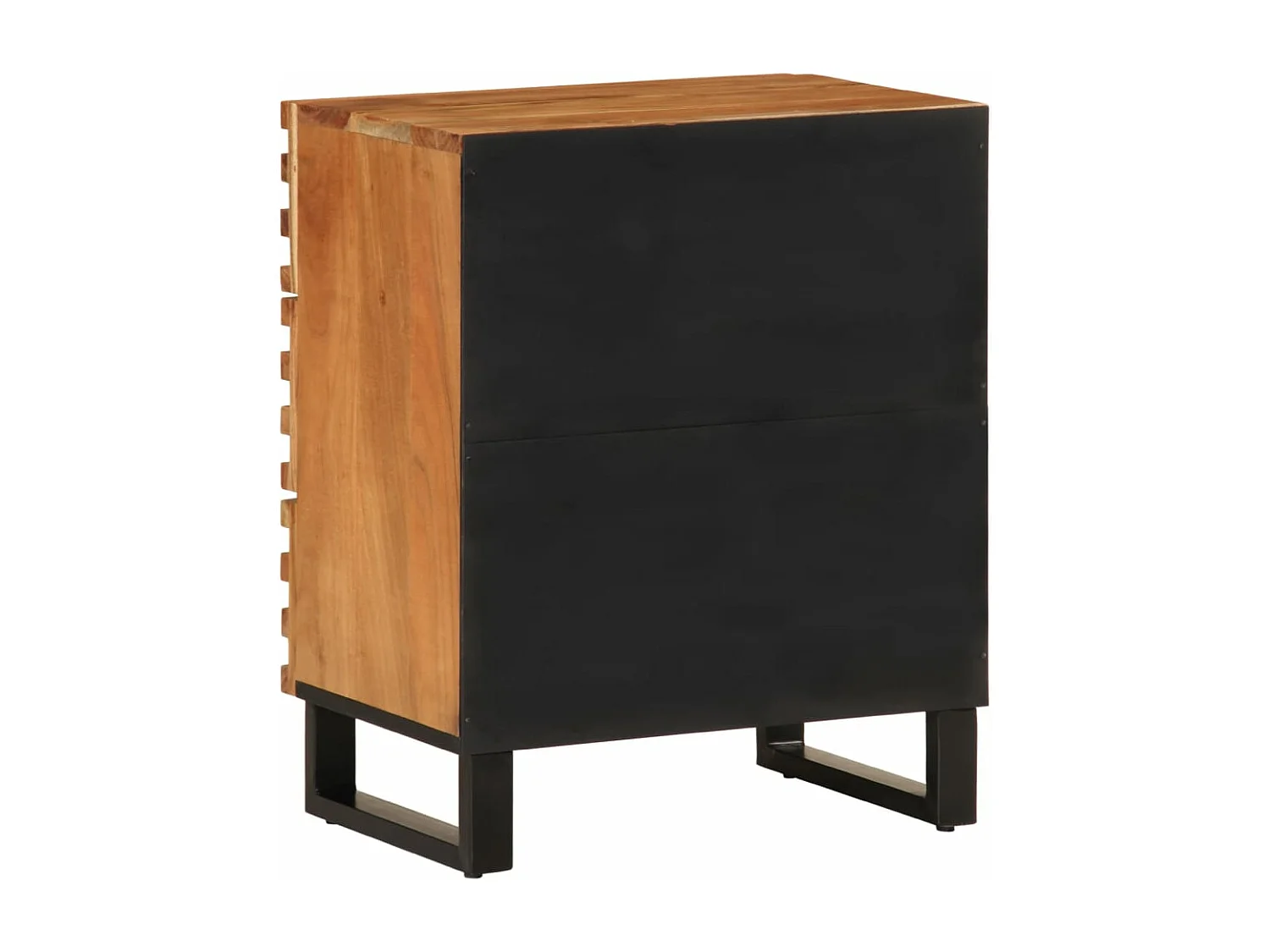 Mesa de cabeceira 50x34x62 cm madeira de acácia maciça