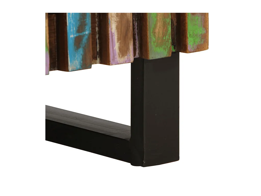 Table de chevet 50x34x60 cm bois d'acacia solide