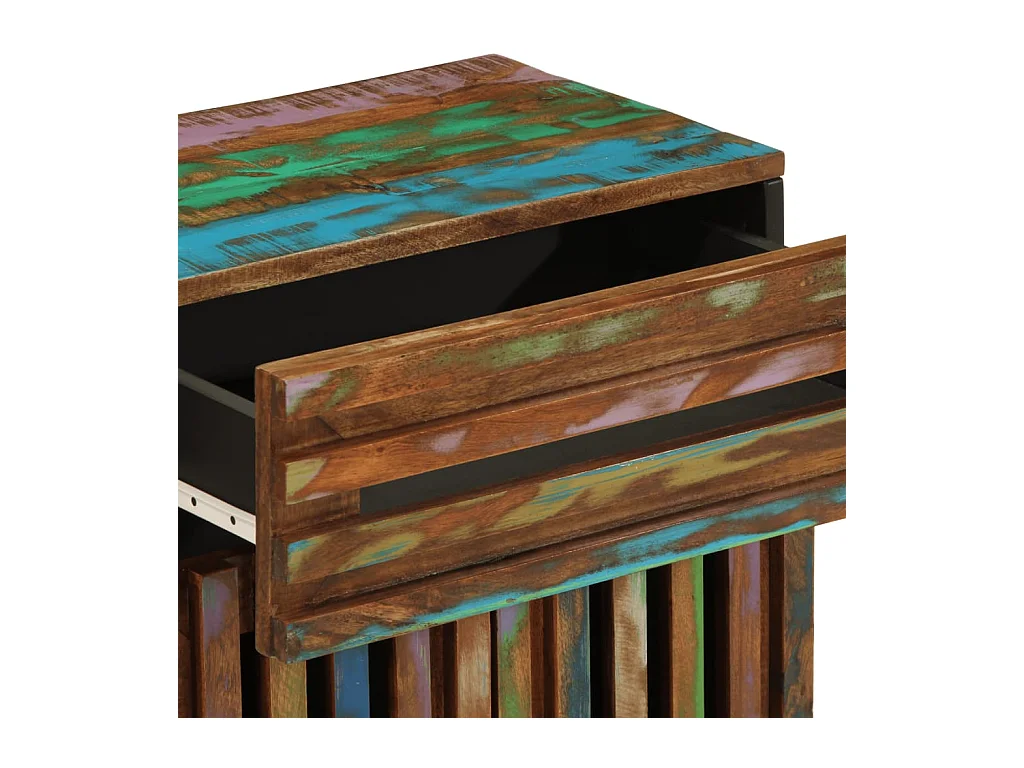 Nachtkastje 50x34x60 cm massief acaciahout