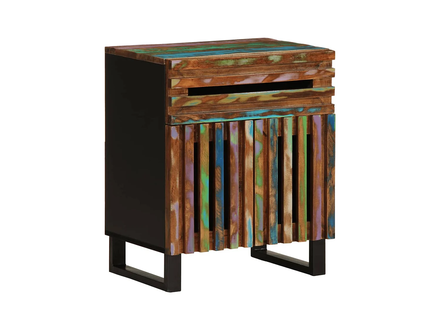 Nachtkastje 50x34x60 cm massief acaciahout