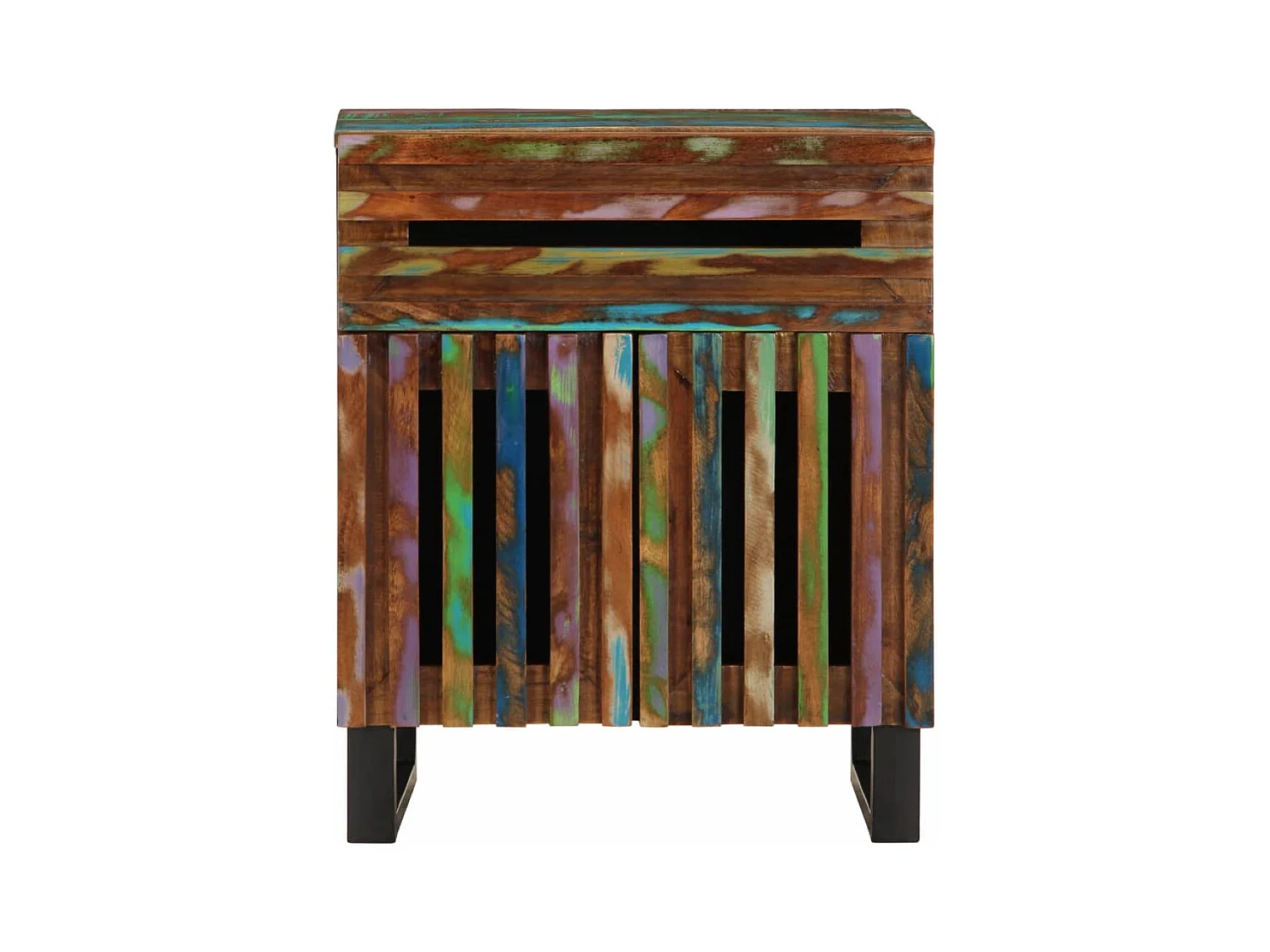 Nachtkastje 50x34x60 cm massief acaciahout