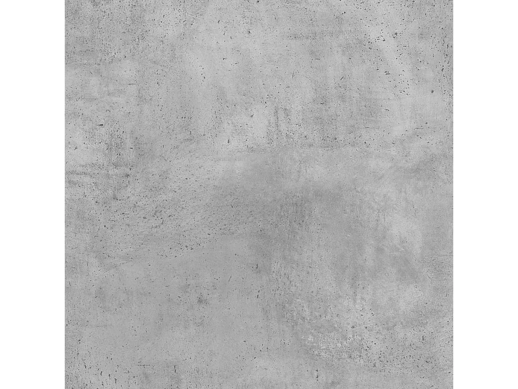 Comodino Grigio Cemento 45x50x50 cm in Truciolato