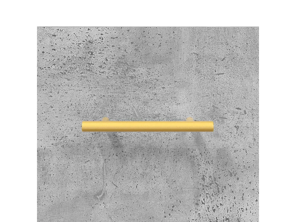 Nachttische 2 Stk. Betongrau 40x35x47,5 cm Holzwerkstoff