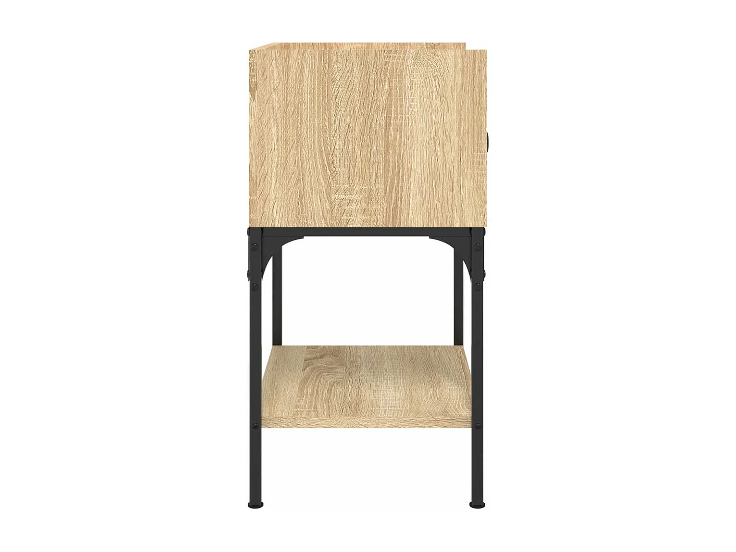 Table de chevet chêne sonoma 40,5x31x60 cm bois d'ingénierie