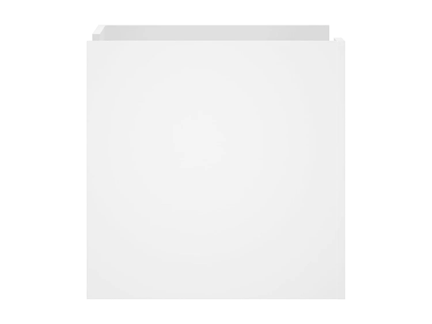 Comodino Bianco 45x50x50 cm in Truciolato