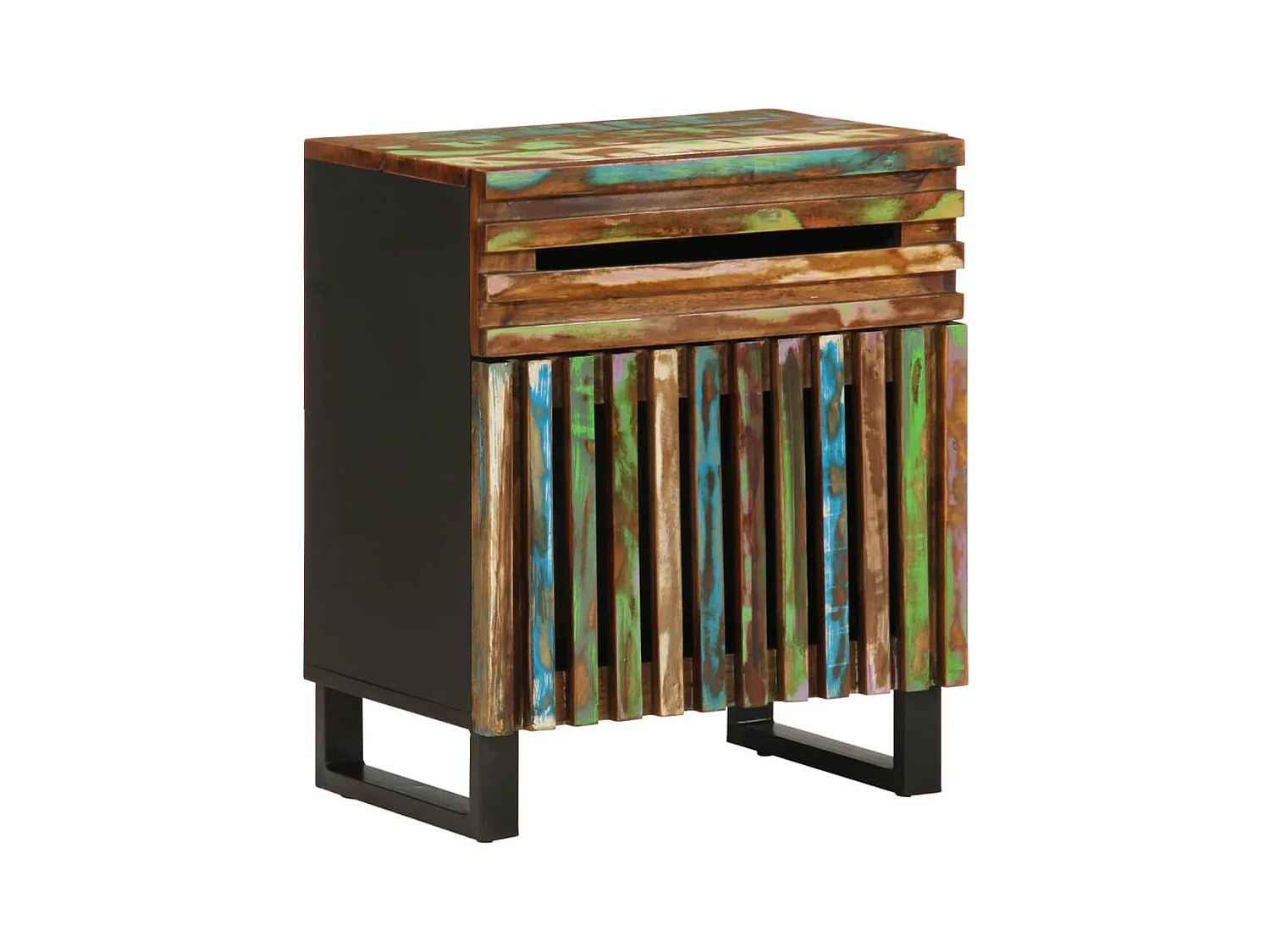 Nachtkastje 50x34x60 cm massief acaciahout