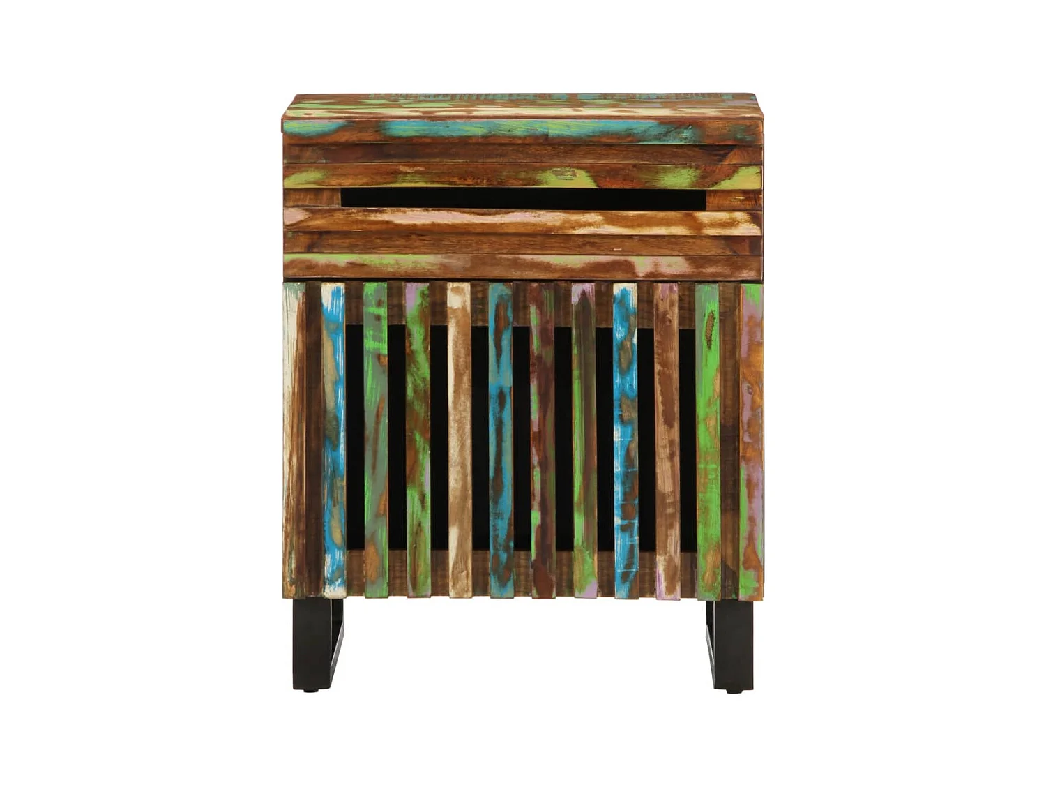 Nachtkastje 50x34x60 cm massief acaciahout