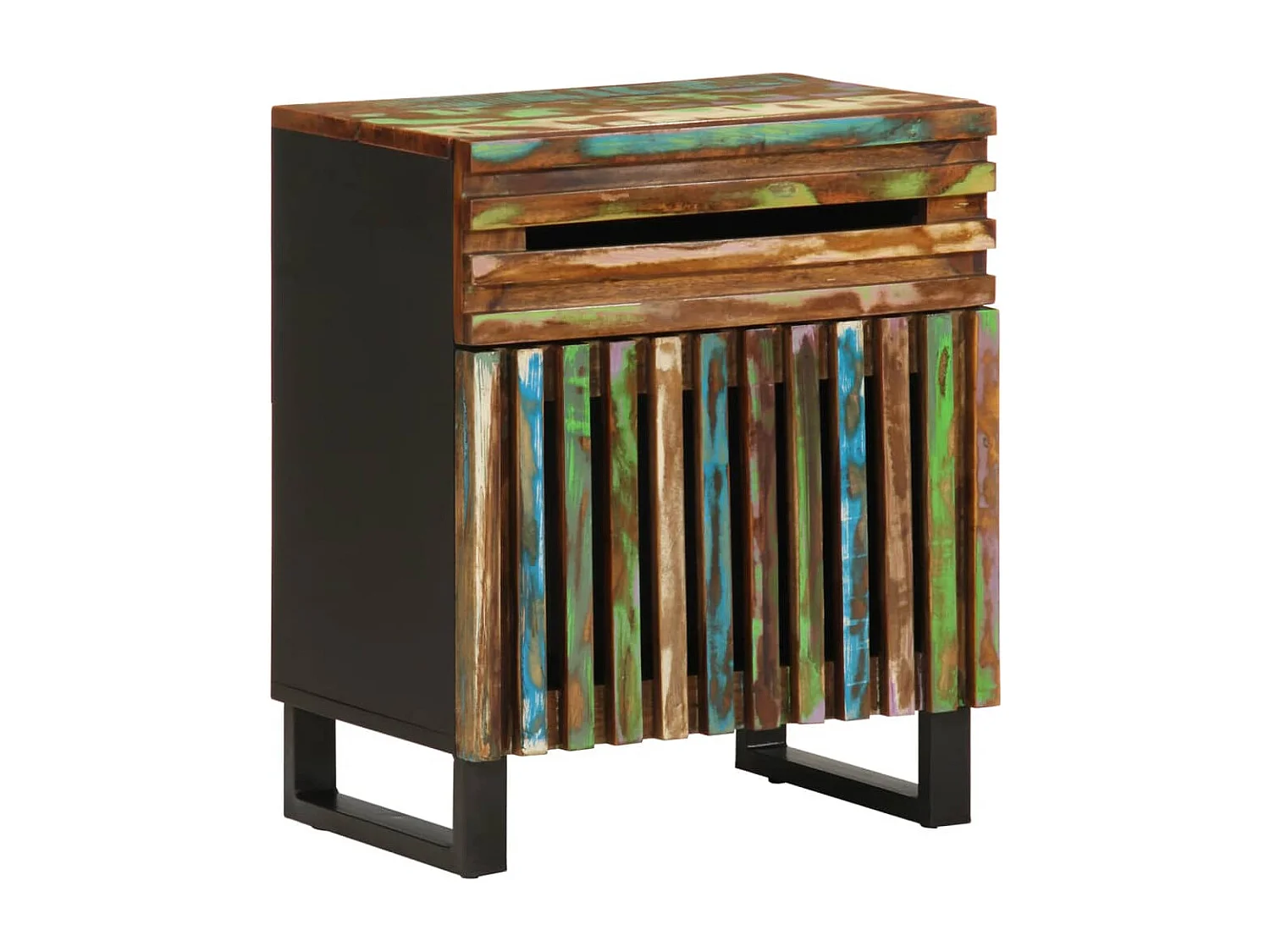 Nachtkastje 50x34x60 cm massief acaciahout