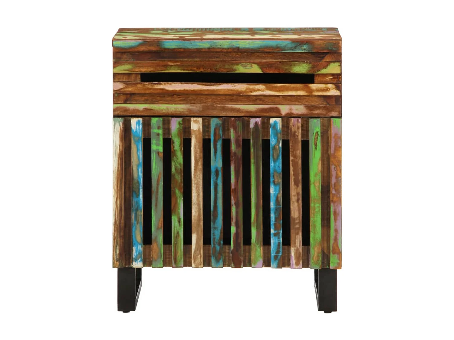 Nachtkastje 50x34x60 cm massief acaciahout