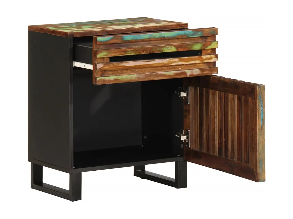 Nachtkastje 50x34x60 cm massief acaciahout