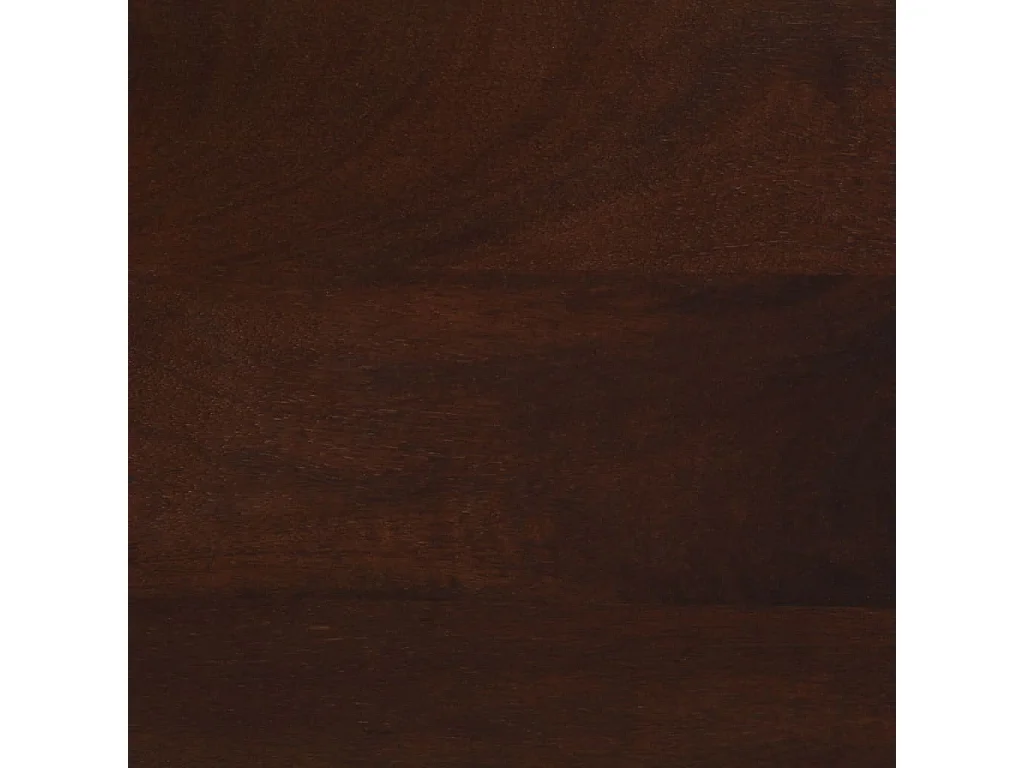 Table de chevet marron 50x34x62 cm bois manguier solide