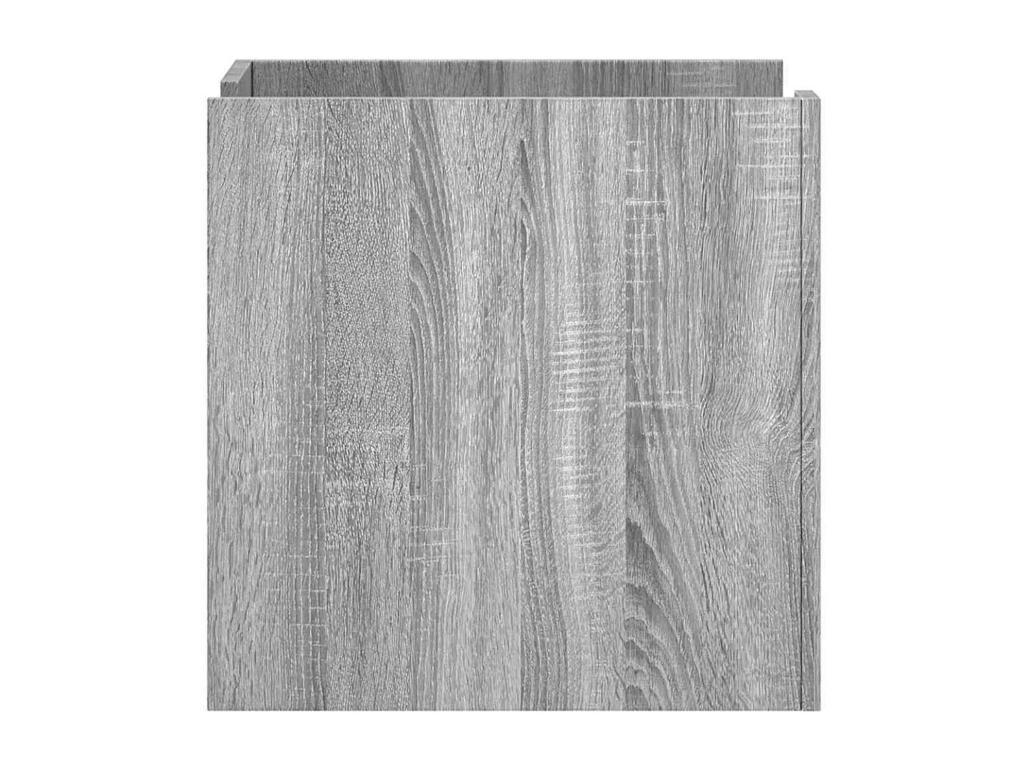 Table de chevet sonoma gris 45x50x50 cm bois d'ingénierie