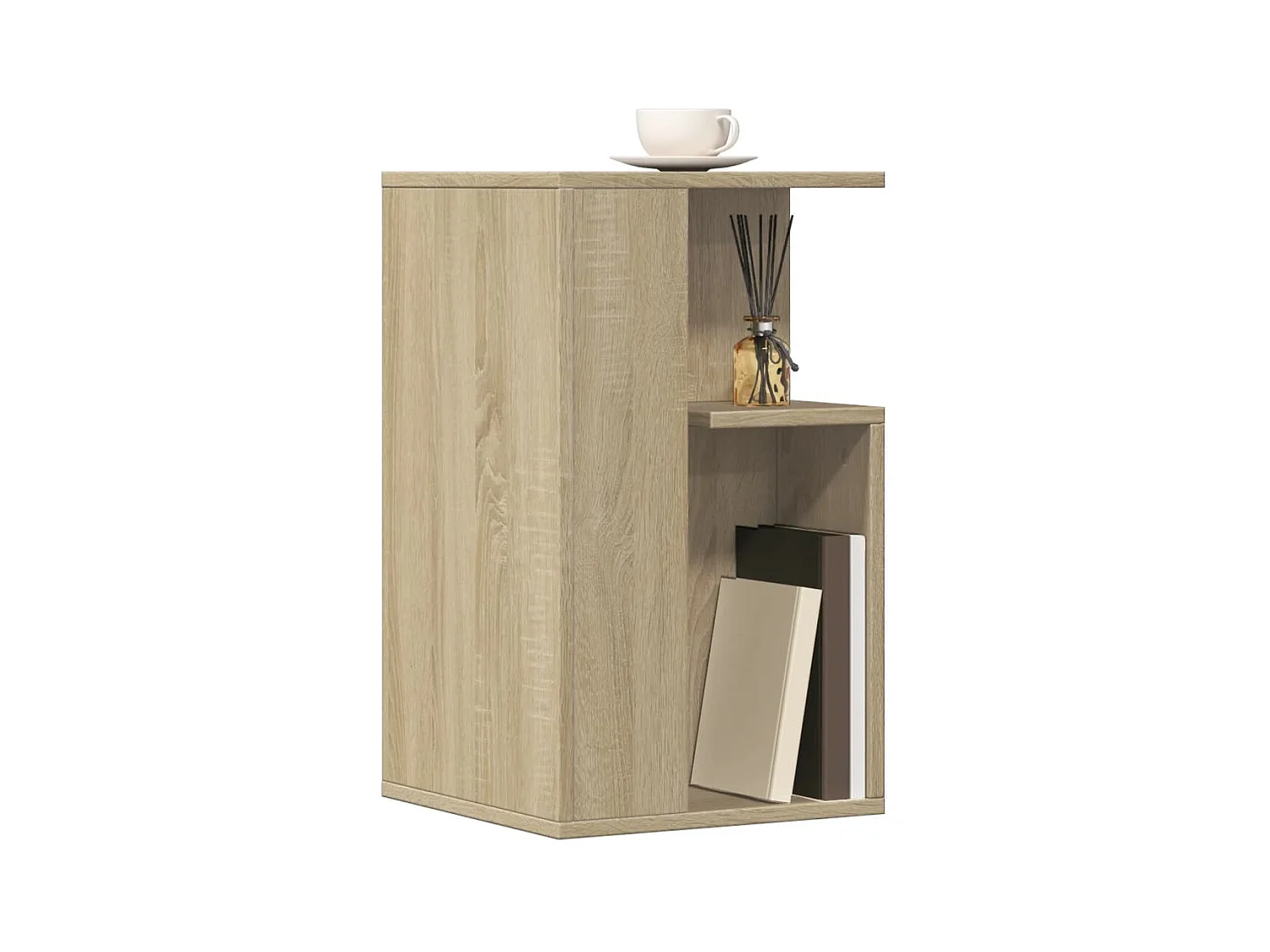 Table d'appoint chêne sonoma 35x35x60 cm bois d'ingénierie