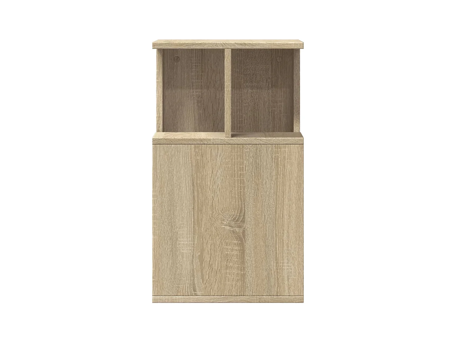 Table d'appoint chêne sonoma 35x35x60 cm bois d'ingénierie