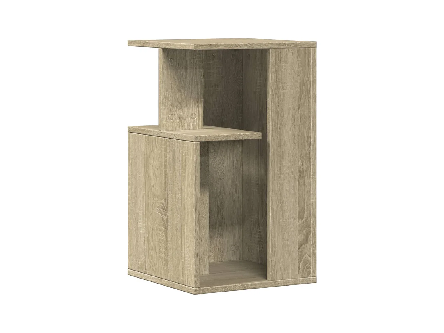 Table d'appoint chêne sonoma 35x35x60 cm bois d'ingénierie
