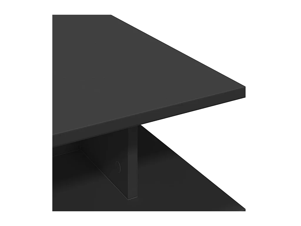 Mesa de centro 102x55x35 cm derivados de madeira preto