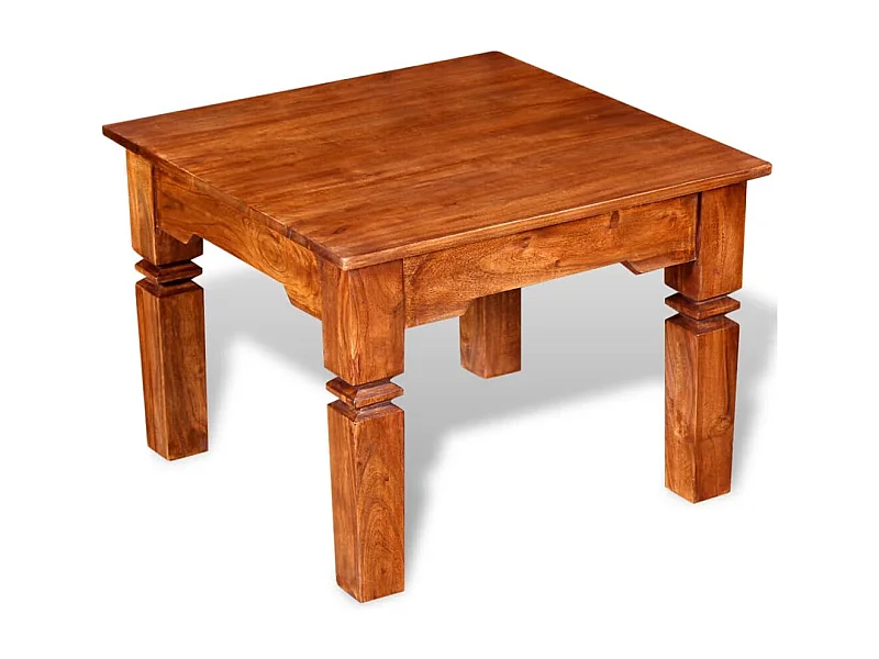 Table basse Bois massif 60x60x45 cm