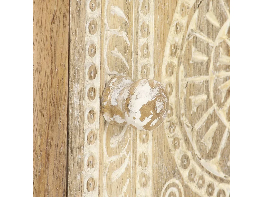 Salontafel 90x50x35 cm massief mangohout