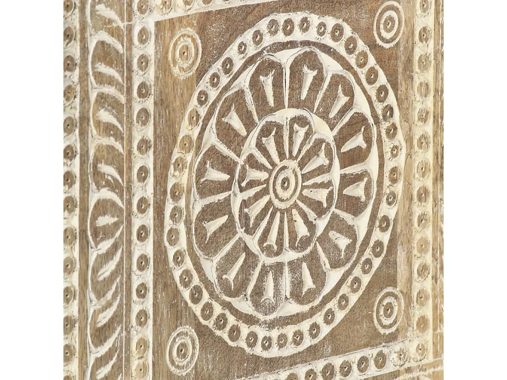 Salontafel 90x50x35 cm massief mangohout