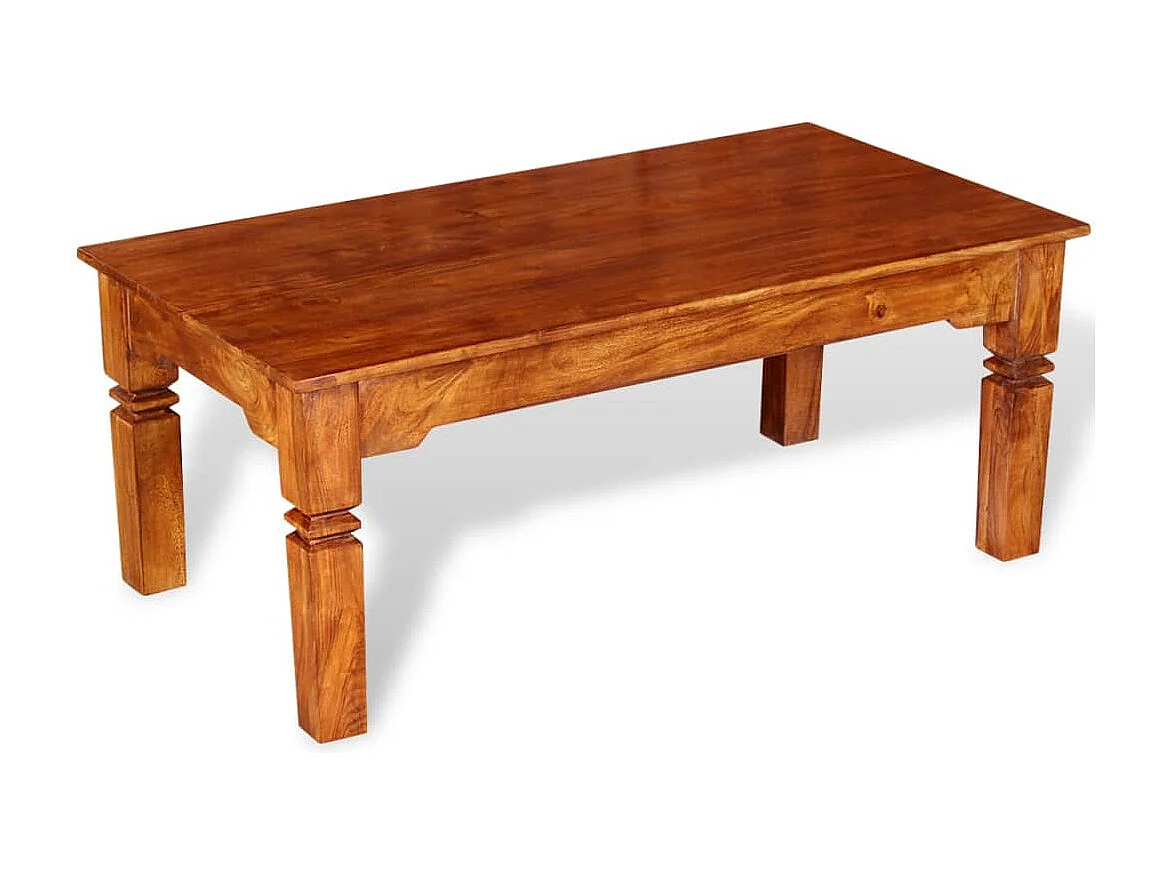 Table basse Bois massif 110 x 60 x 45 cm