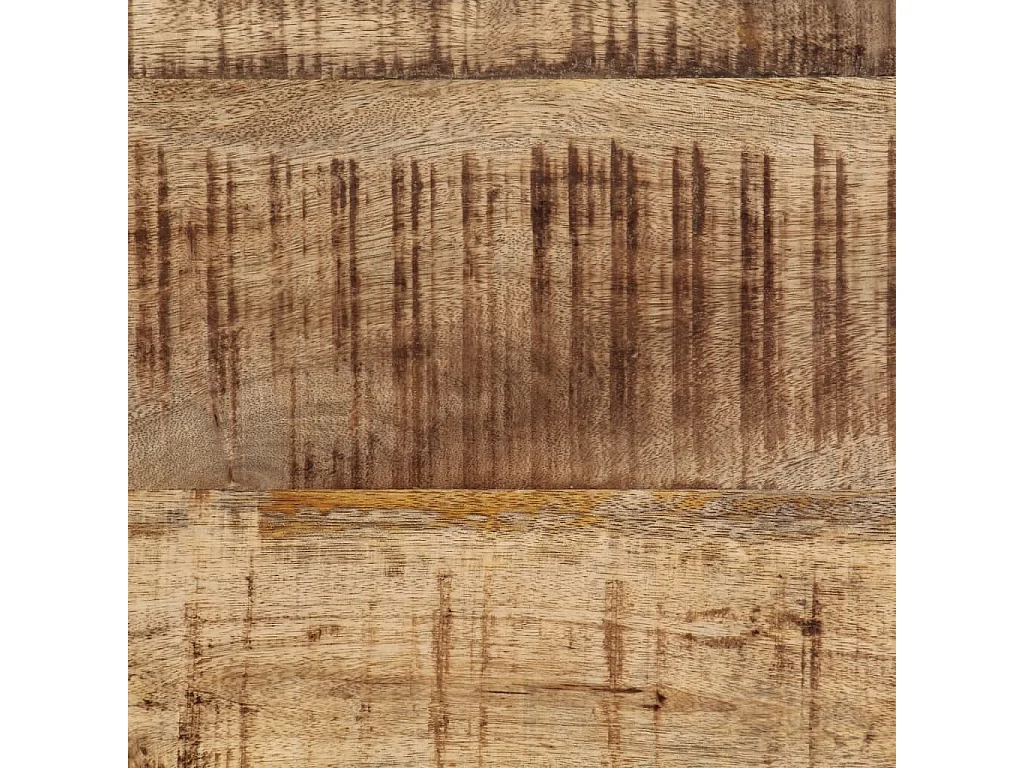 Mesa de centro 80x50x40 cm madeira de mangueira áspera maciça