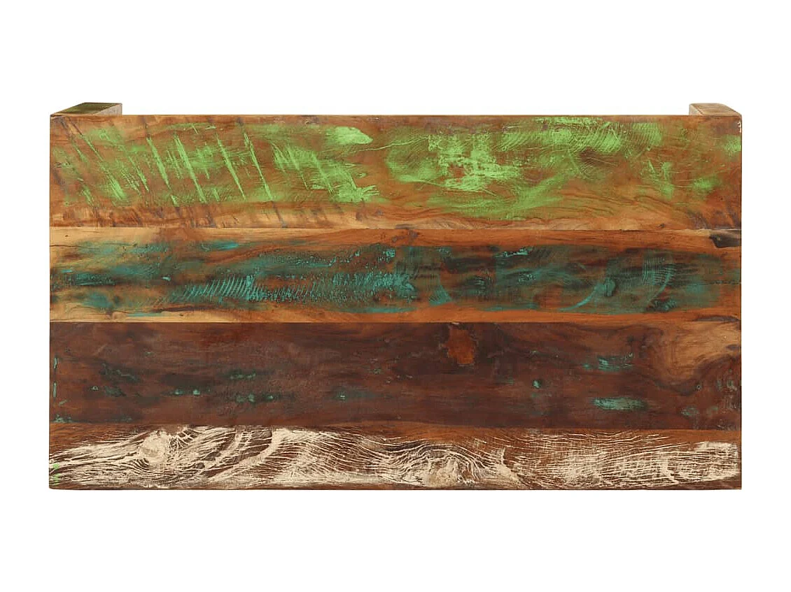Table basse 100x55x40 cm bois de récupération massif