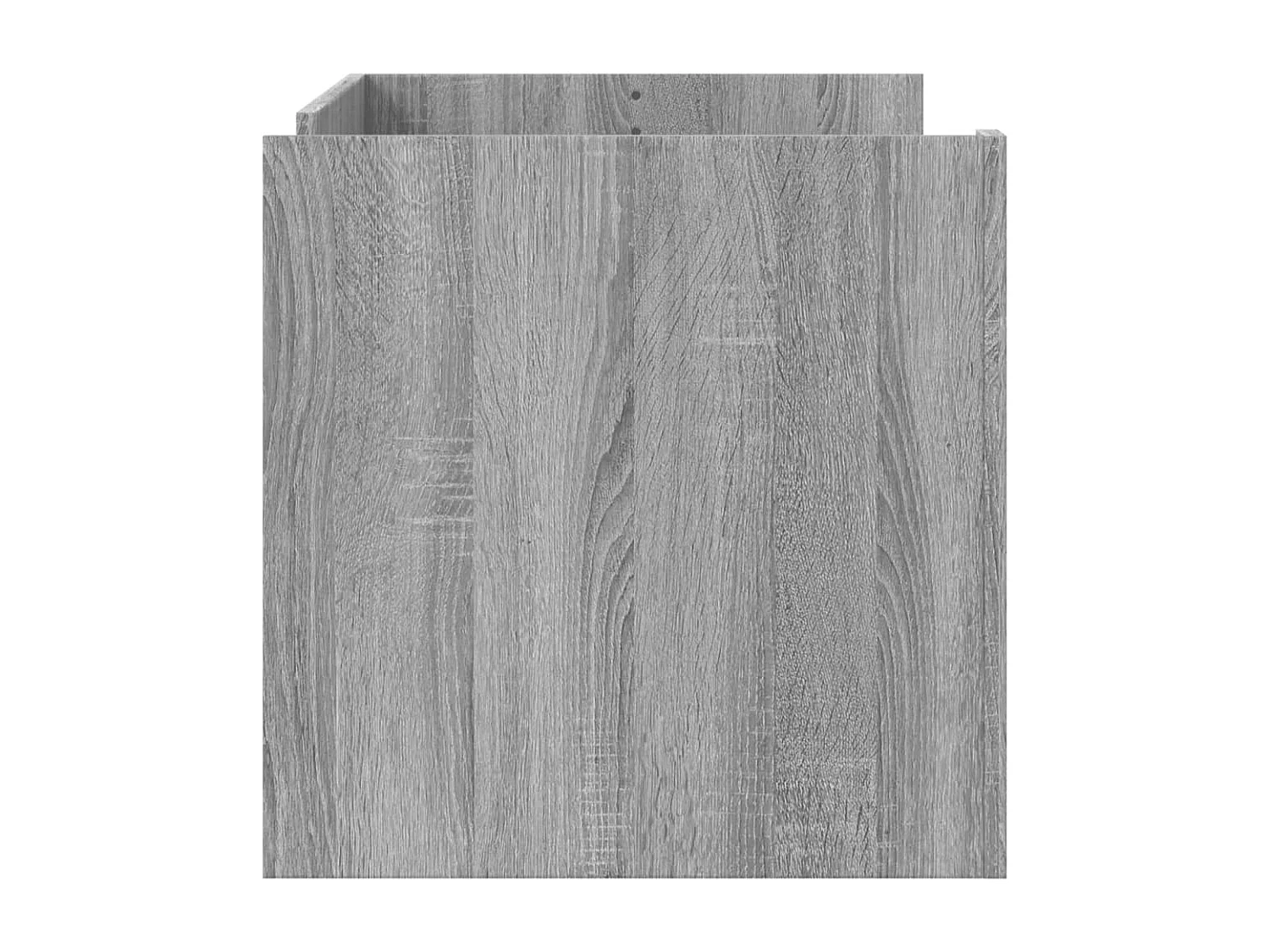 Table basse sonoma gris 100x50x50 cm bois d'ingénierie