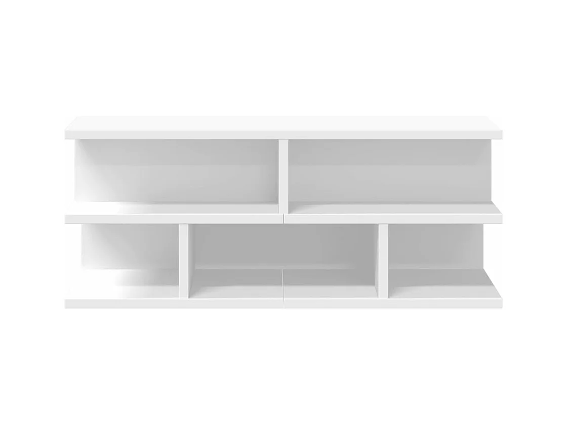 Table basse blanc 70x70x29 cm bois d'ingénierie