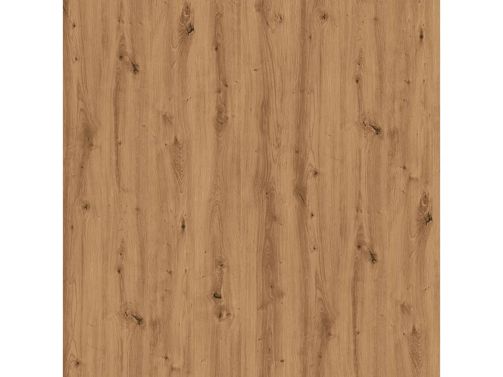 Table basse chêne artisanal 100x49,5x31 cm bois d'ingénierie