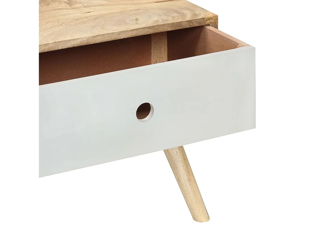 Table basse 90x50x40 cm Bois de manguier massif