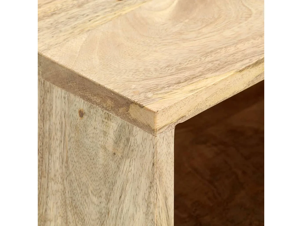 Table basse 90x50x40 cm Bois de manguier massif