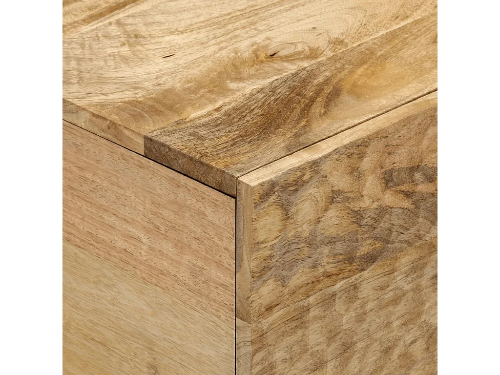 Table basse 100x54x40 cm bois de manguier massif