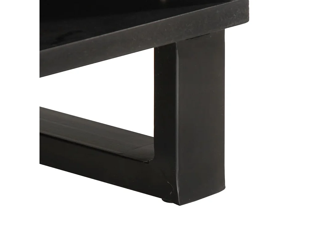 Table basse 80x51x40 cm bois massif d'acacia