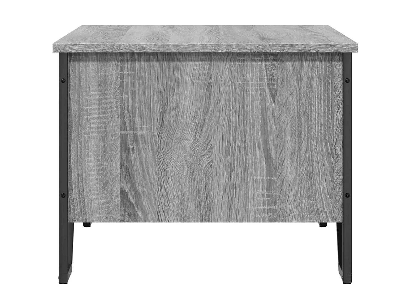 Table basse sonoma gris 100x51x40 cm bois d'ingénierie
