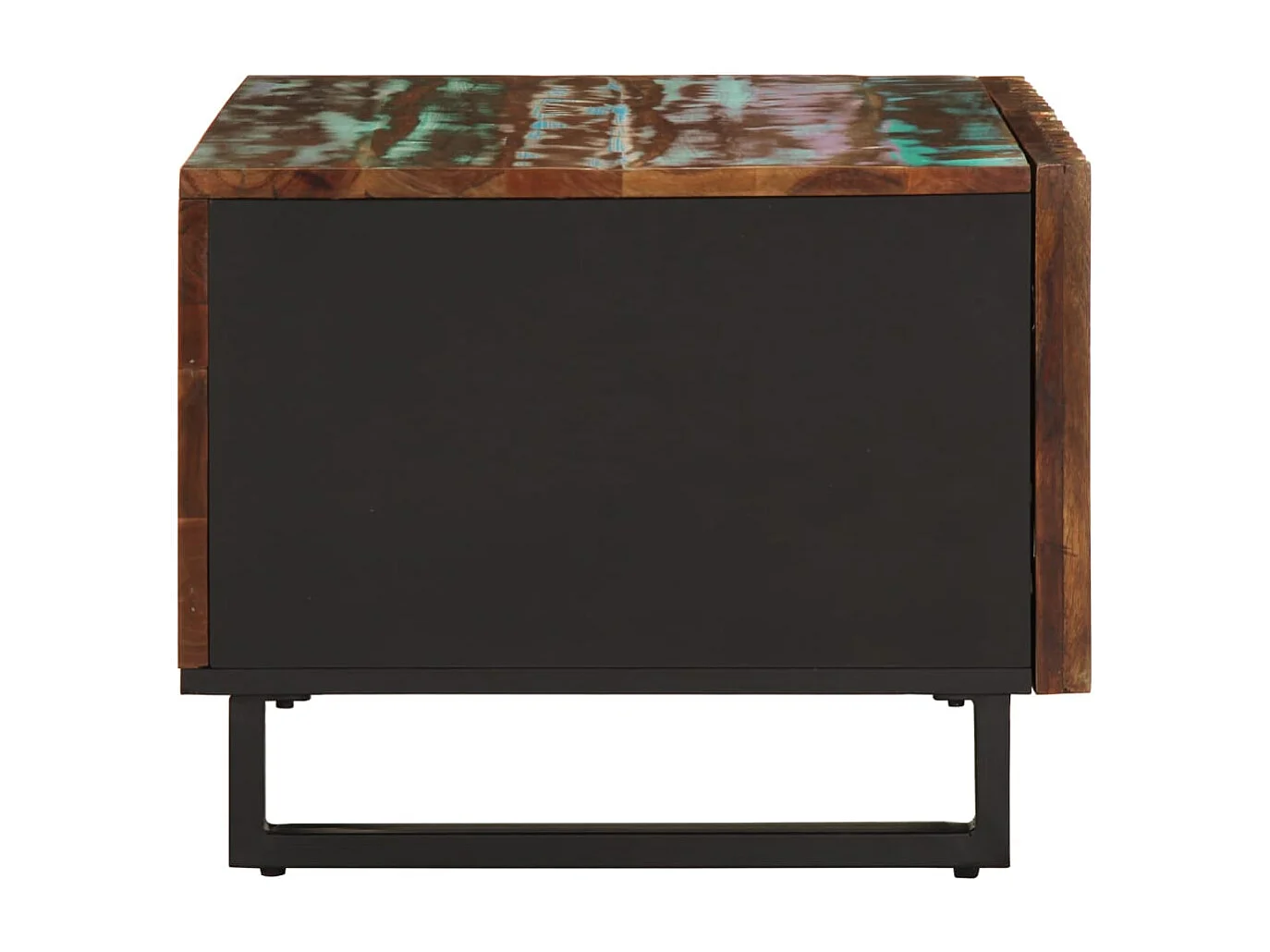 Table basse 80x51x40 cm bois massif d'acacia