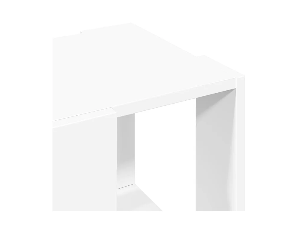 Mesa de centro 32x32x30 cm derivados de madeira branco