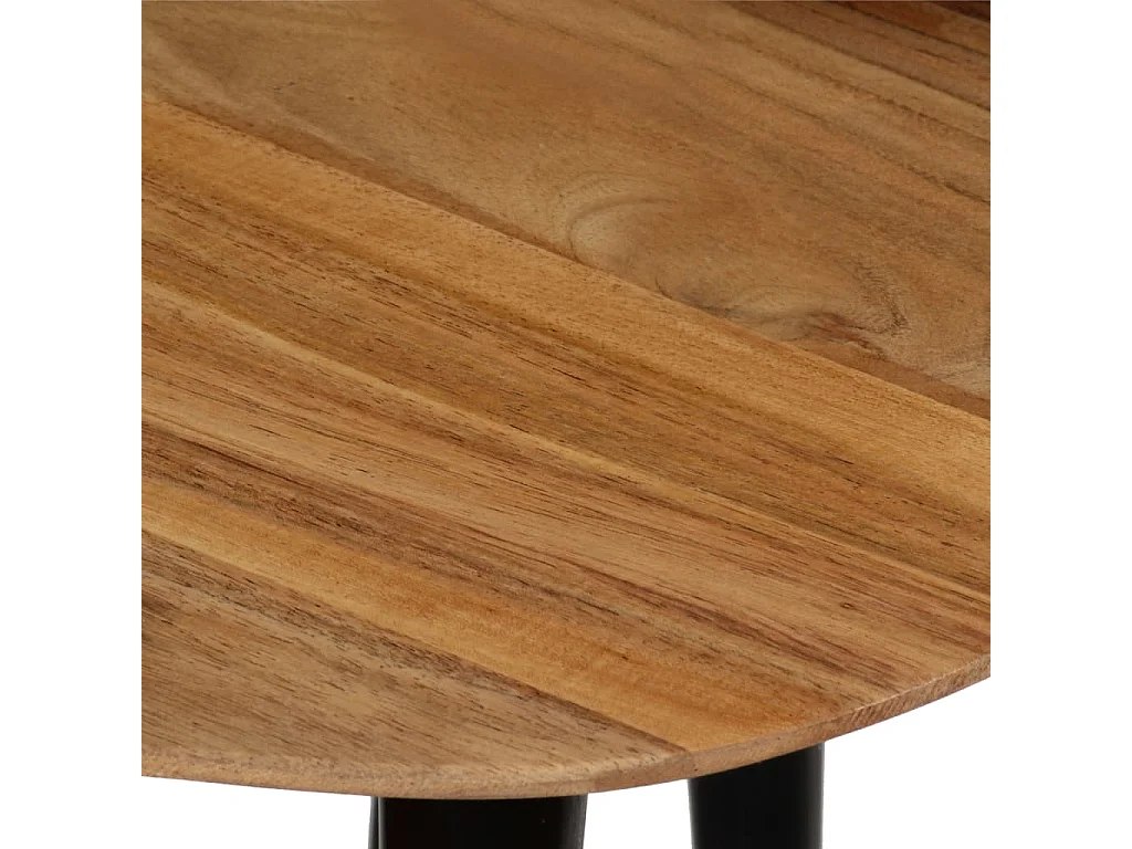 Tables basses 3 pièces Bois d'acacia massif