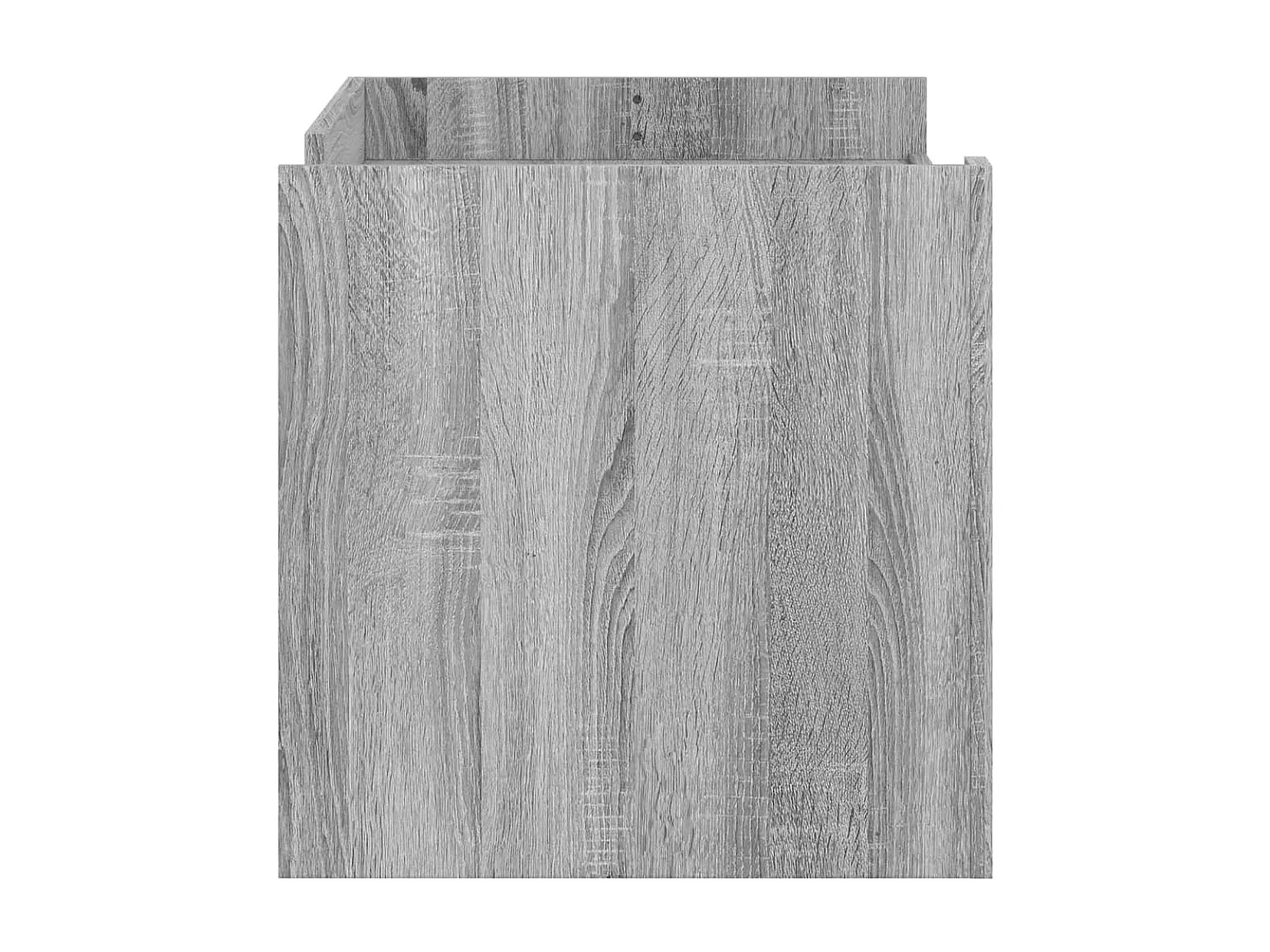 Table basse sonoma gris 100x50x50 cm bois d'ingénierie