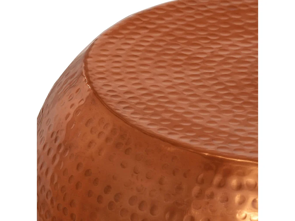 Table basse laiton Ø55x28 cm aluminium