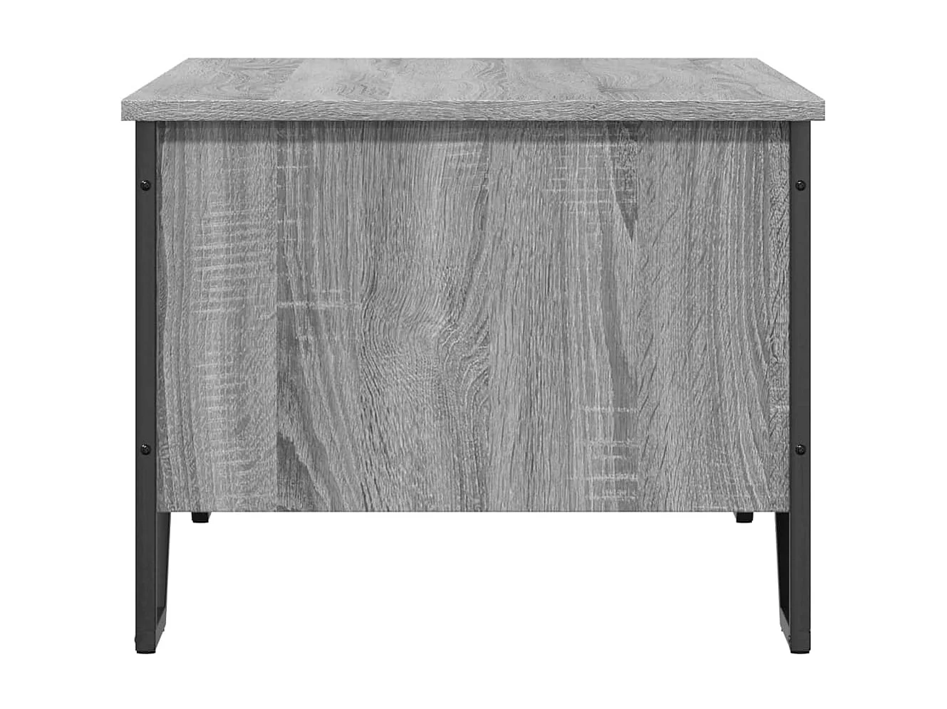 Table basse sonoma gris 100x51x40 cm bois d'ingénierie