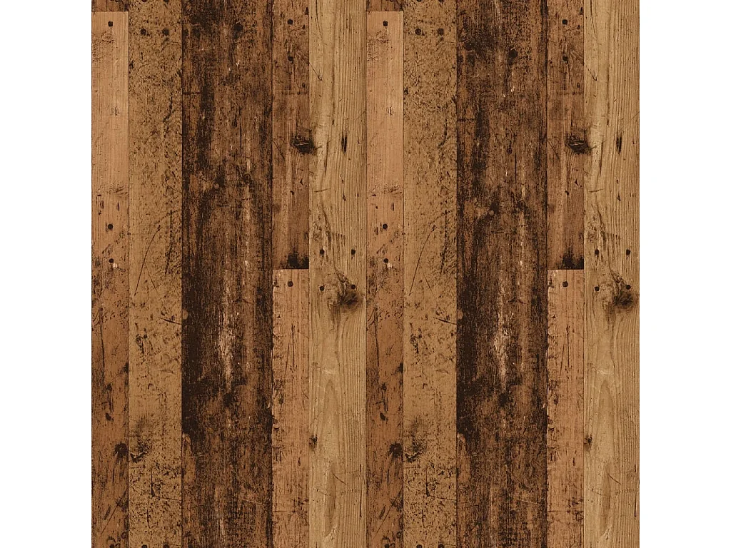 Mesa de centro madera de ingeniería envejecida 100x49,5x31 cm