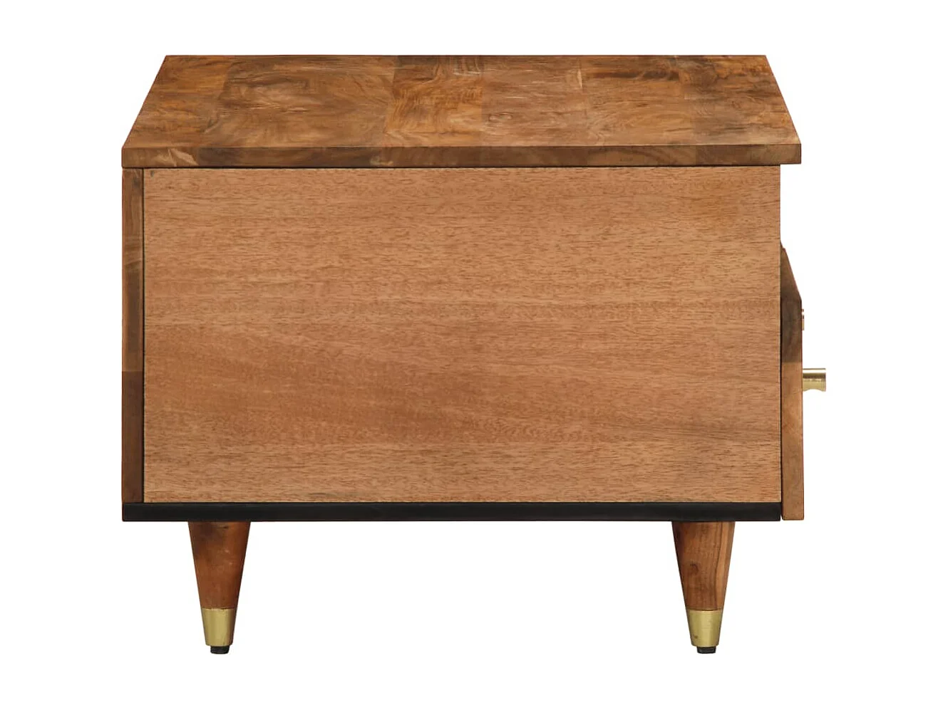 Salontafel 80x54x40 cm massief mangohout