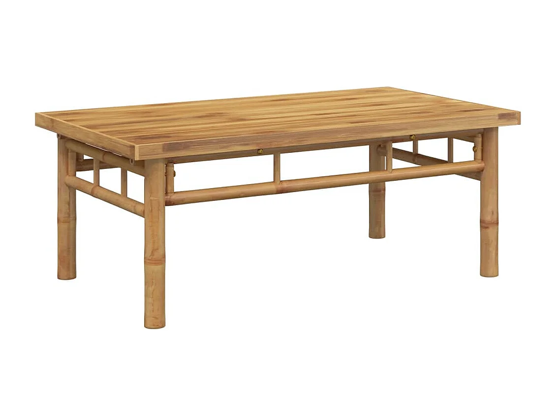 Mesa de centro 90x50x35 cm bambu
