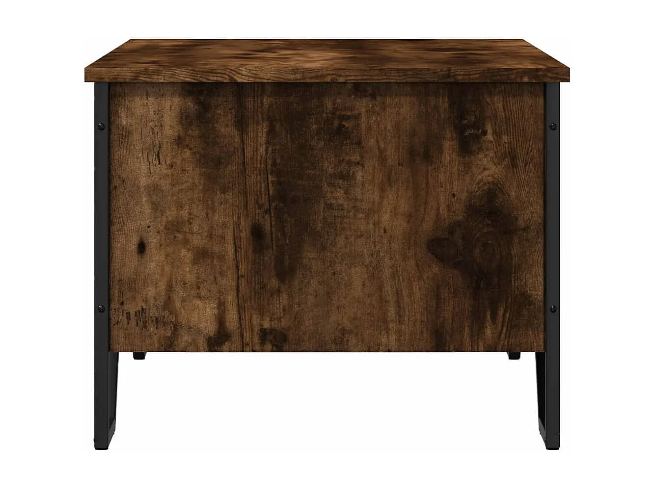 Mesa de centro madera de ingeniería roble ahumado 100x51x40 cm