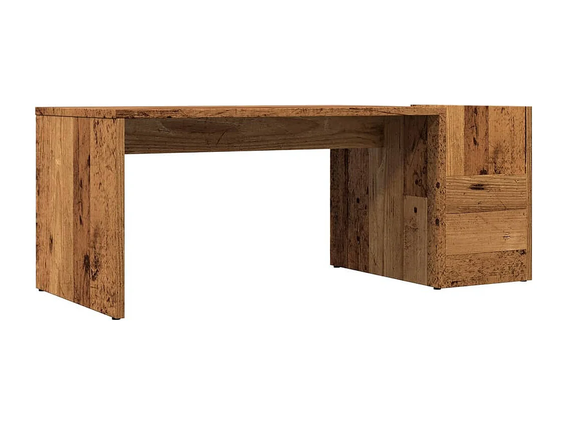 Mesa de centro 90x45x35 cm derivados de madeira madeira velha
